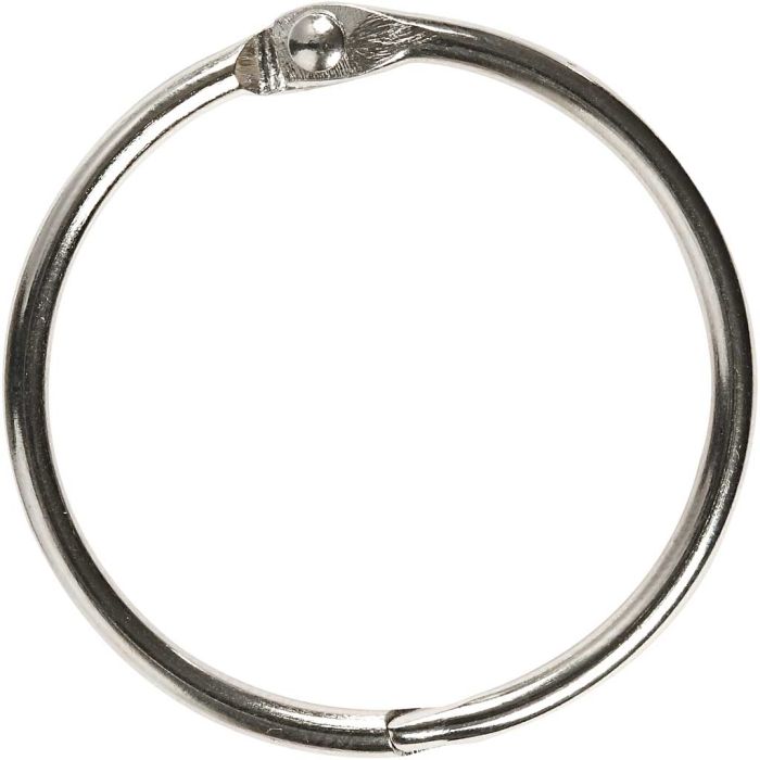 Anneau de reliure, d 38 mm, ép. 3 mm, 8 pièces/ 1 Pq.