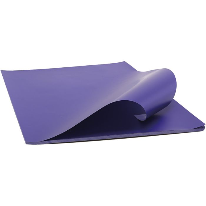 Papier glacé, feuille 25x35 cm, violet, 50 flles/ 1 Pq.