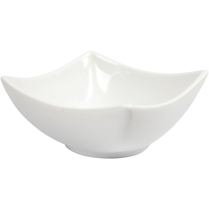 Bol, H : 4,5 cm, d 10 cm, blanc, 2 pièces/ 1 Pq.