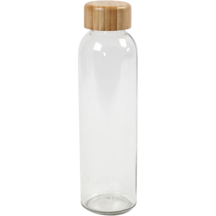 Bouteille d'eau, H : 22 cm, d 6,7 cm, 500 ml, 1 pièce