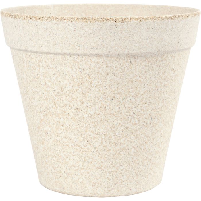 Pot de fleurs, H : 13,5 cm, d 15,2 cm, 1 pièce