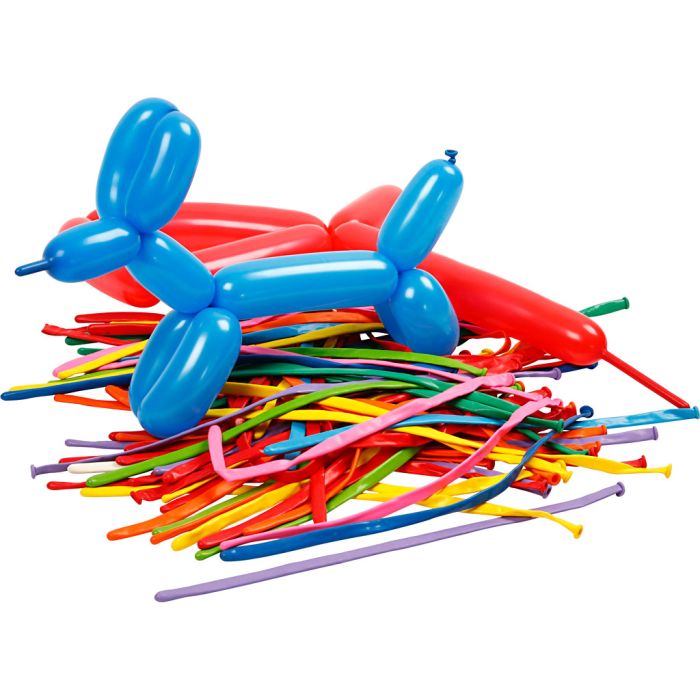 Ballons, long, L : 152 cm, 100 pièces/ 1 Pq.