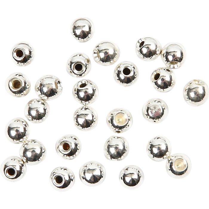 Embouts pour bracelets spirales, d 3 mm, diamètre intérieur 1 mm, argenté, 20 pièces/ 1 Pq.