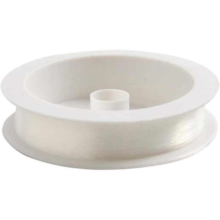 Fil nylon, ép. 0,25 mm, Résistance à la traction: 7,5 kg, 100 m/ 1 rouleau