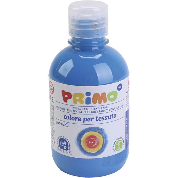 Peinture Textile, bleu, 300 ml/ 1 flacon