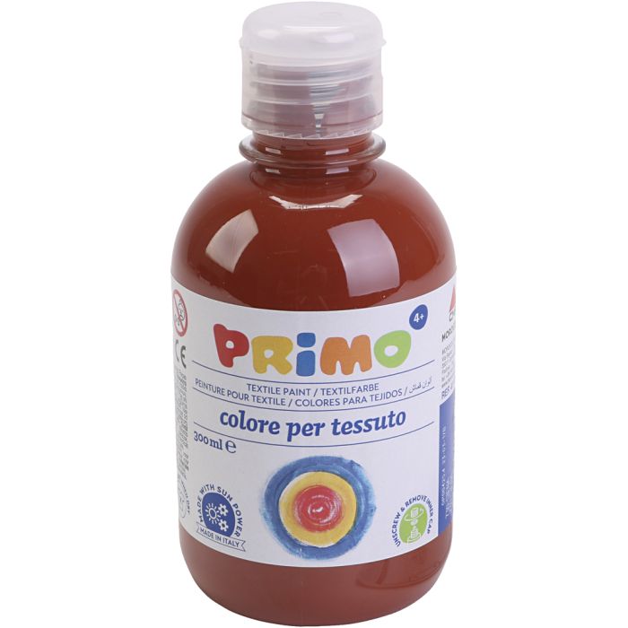 Peinture Textile, brun, 300 ml/ 1 flacon