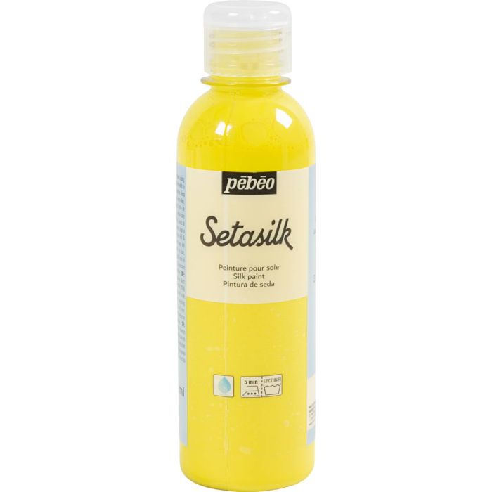 Textil Silk, jaune primaire, 250 ml/ 1 flacon