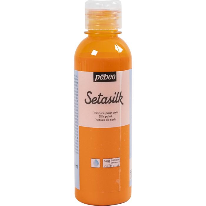 Textil Silk, orange, 250 ml/ 1 flacon