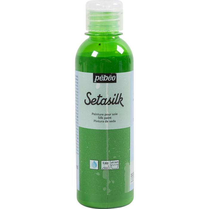 Textil Silk, vert brillant, 250 ml/ 1 flacon