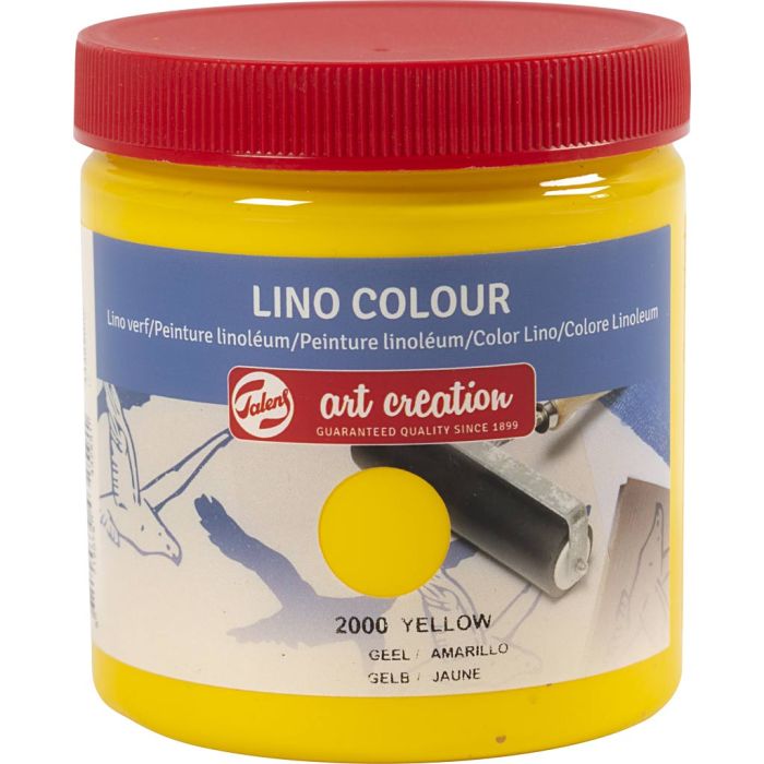 Encre pour Linogravure, jaune, 250 ml/ 1 boîte