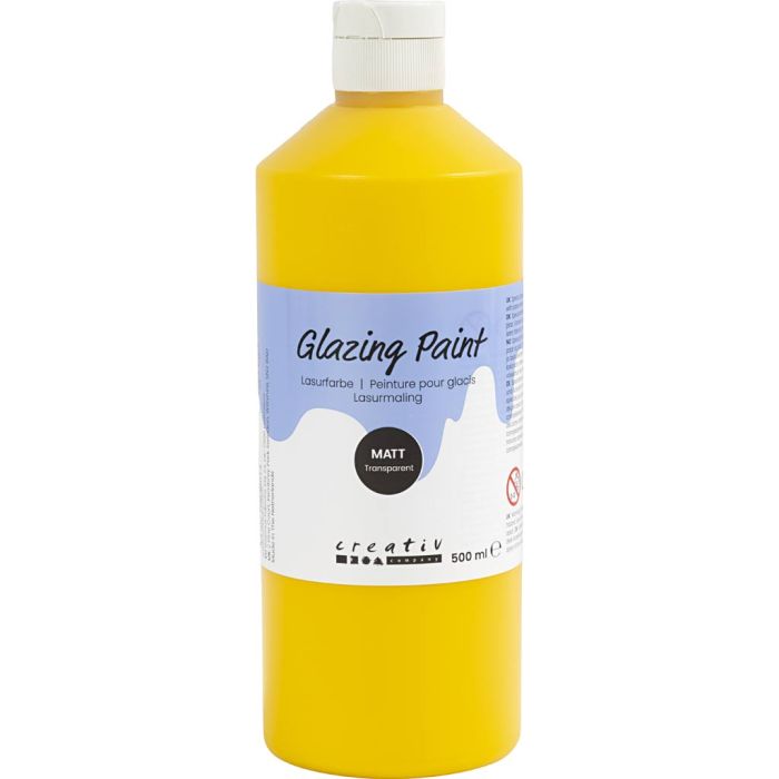 Peinture Colormix Greenspot, mate, transparent, jaune, 500 ml/ 1 flacon