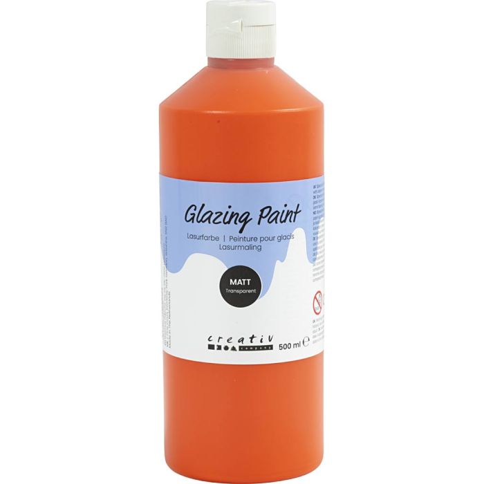 Peinture Colormix Greenspot, mate, transparent, orange, 500 ml/ 1 flacon