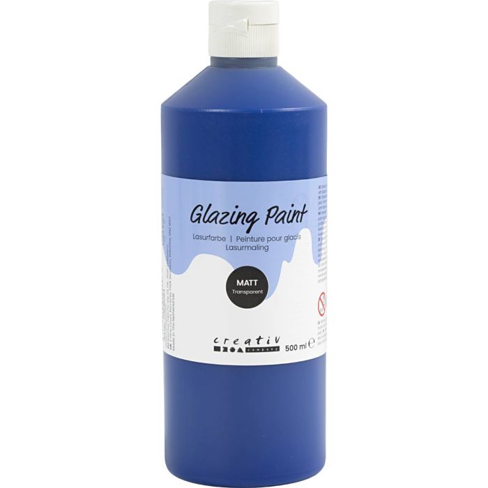 Peinture Colormix Greenspot, mate, transparent, bleu foncé, 500 ml/ 1 flacon