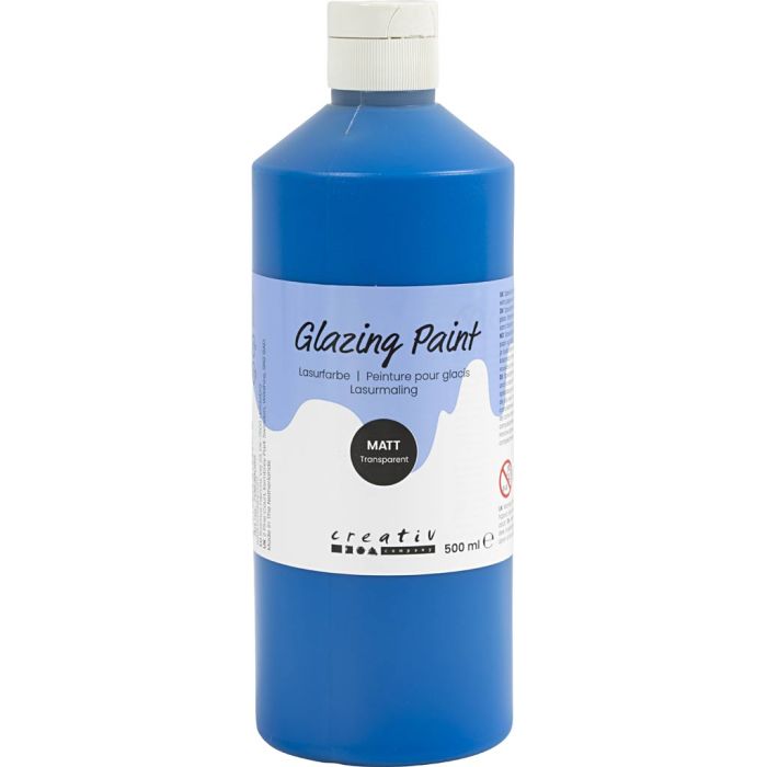 Peinture Colormix Greenspot, mate, transparent, bleu, 500 ml/ 1 flacon