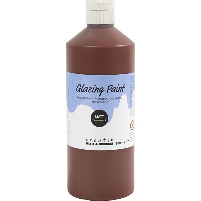 Peinture Colormix Greenspot, mate, transparent, brun, 500 ml/ 1 flacon