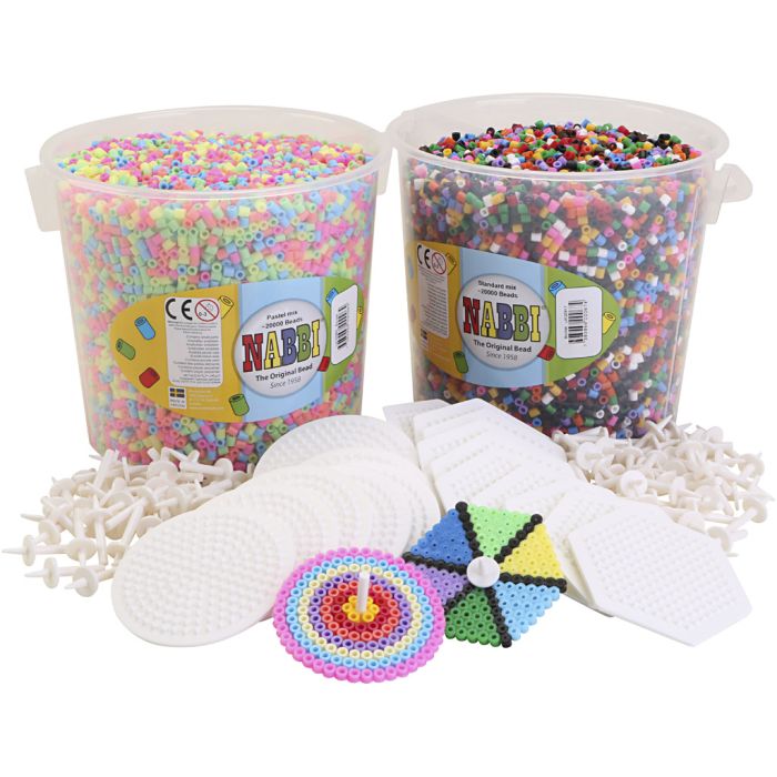 Kit de démarrage toupie avec perles, medium, 1 set