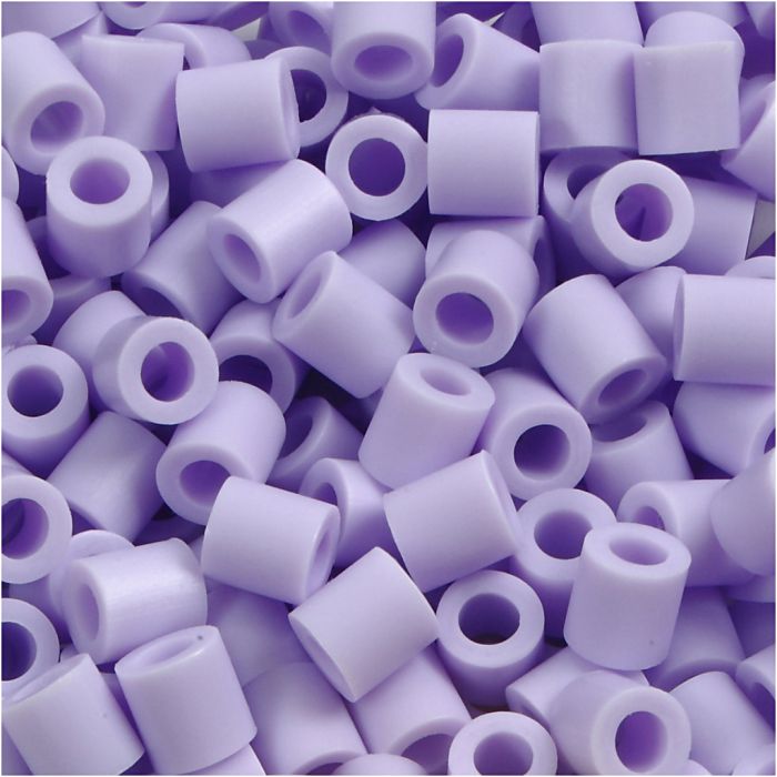Perles à repasser, dim. 5x5 mm, diamètre intérieur 2,5 mm, medium, lila (32245), 1100 pièces/ 1 Pq.