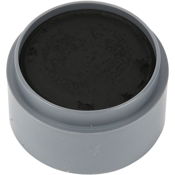 Maquillage visage à base d'eau, noir, 15 ml/ 1 boîte
