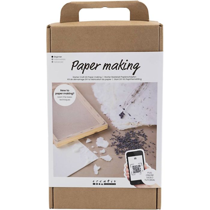 Kit de Démarrage DIY La Fabrication du Papier, 1 Pq.