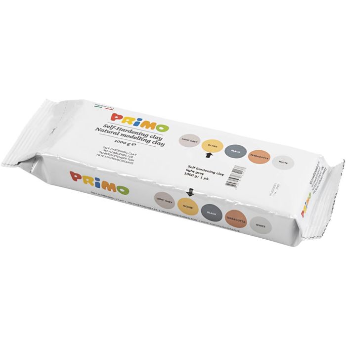 Argile Autodurcissante, jaune ocre, 1000 gr/ 1 Pq.