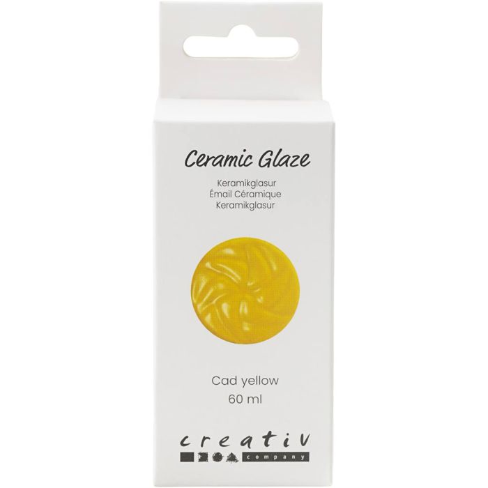 Glaçure Céramique, 984-1101 °C, opaque, Cad Yellow, 60 ml/ 1 boîte