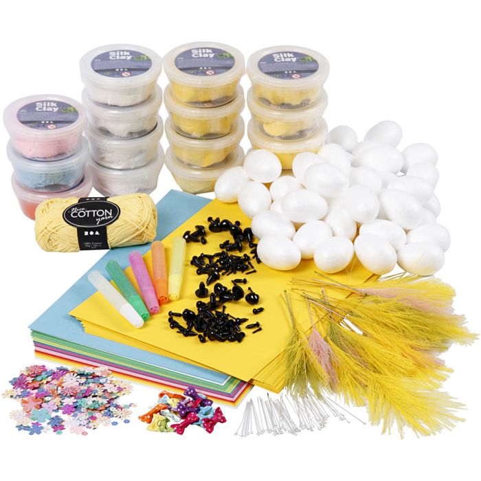 Kit DIY Groupe Poussins de Pâques, 1 set