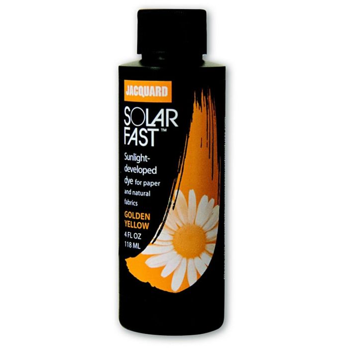 Jacquard Solarfast - Colorant photosensible, jaune doré (100), 118 ml/ 1 flacon