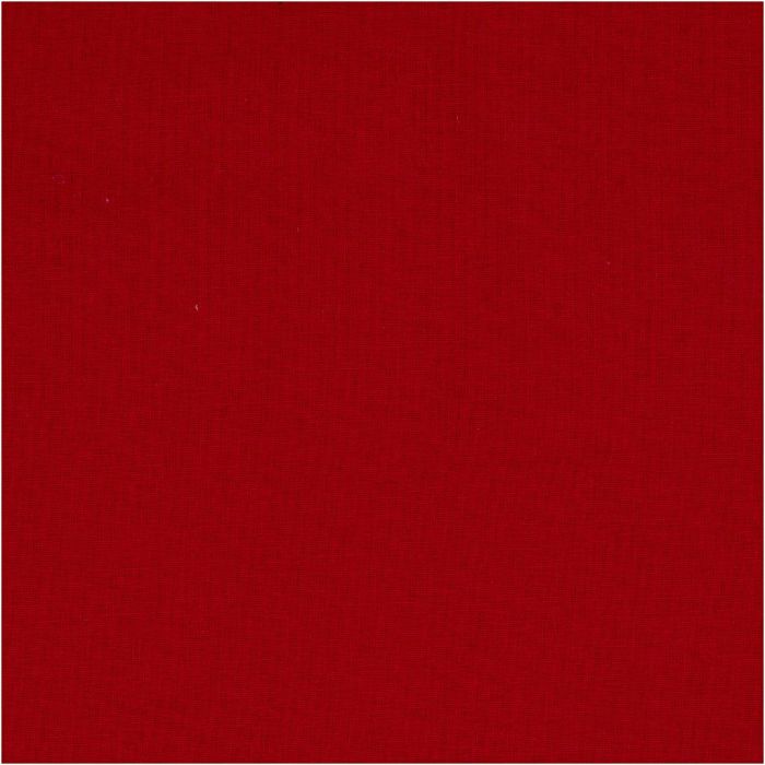 Tissu, L : 145 cm, 140 gr, rouge, 5 m/ 1 Pq.