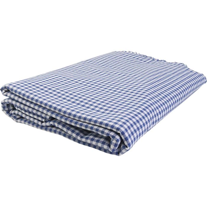 L : 145 cm, carrés 4×4 mm, bleu, blanc, 5 m/ 1 Pq.