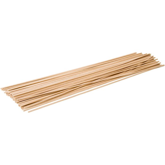 Piquets en bambou, L : 60 cm, L : 4 mm, 100 pièces/ 1 Pq.