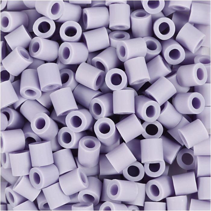Les Perles NABBI BioBeads, dim. 5x5 mm, diamètre intérieur 2,5 mm, medium, violet, 3000 pièces/ 1 Pq.