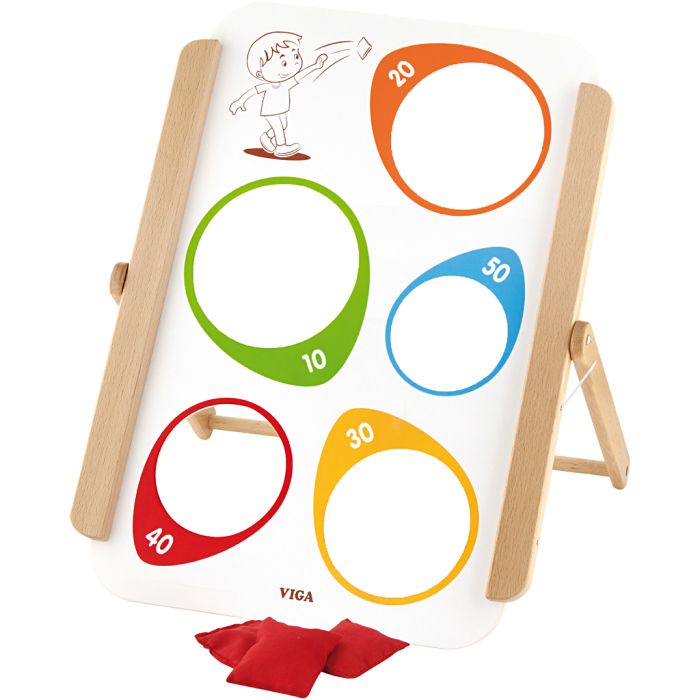 Cadre en bois VIGA pour lancer de sacs, dim. 34,5x44,5 cm, 1 pièce
