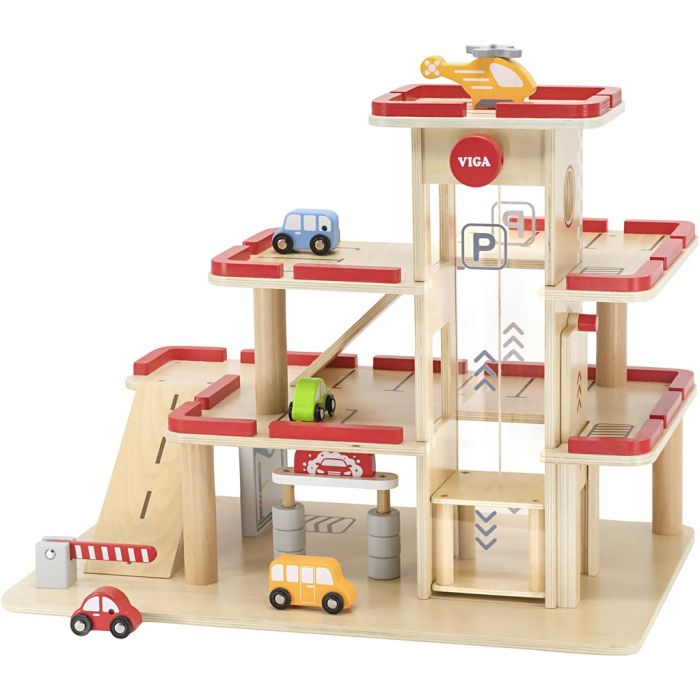 Jeu garage VIGA, dim. 58x37x45,3 cm, 1 pièce/ 1 Pq.