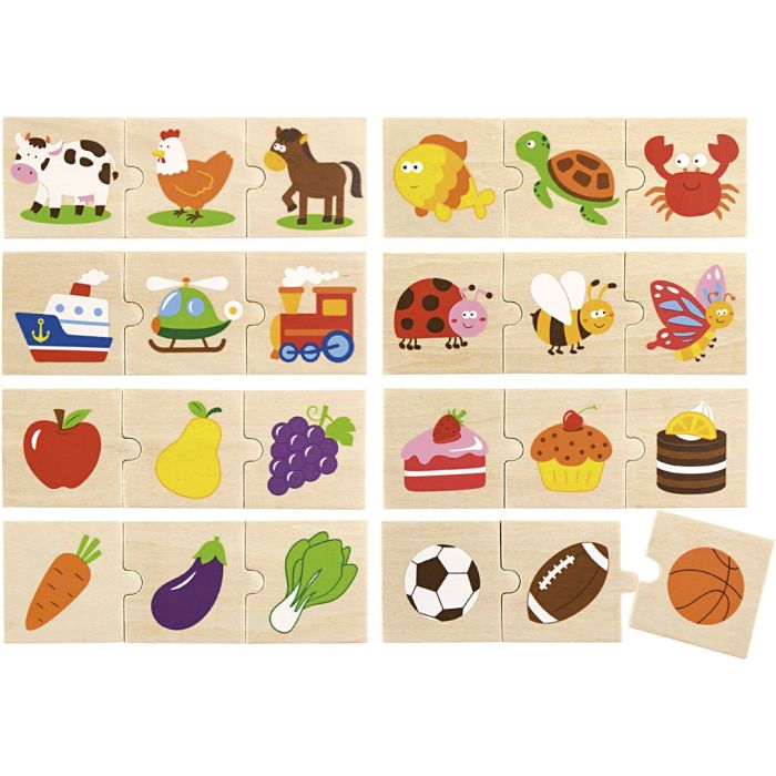 Puzzle VIGA, 8 morceaux/ 1 set