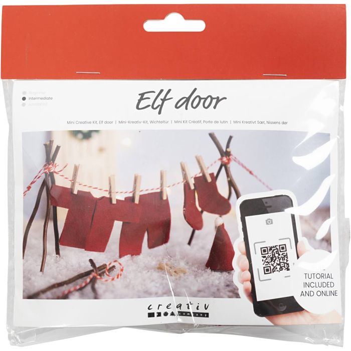 Mini Kit DIY Porte de Lutin, Linge, 1 Pq.