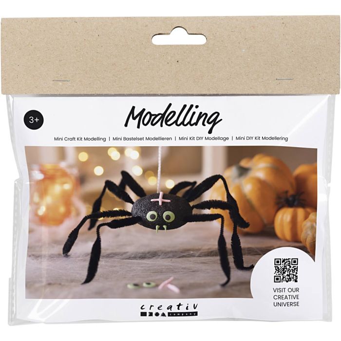 Mini Kit DIY Modelage , Araignée, 1 Pq.