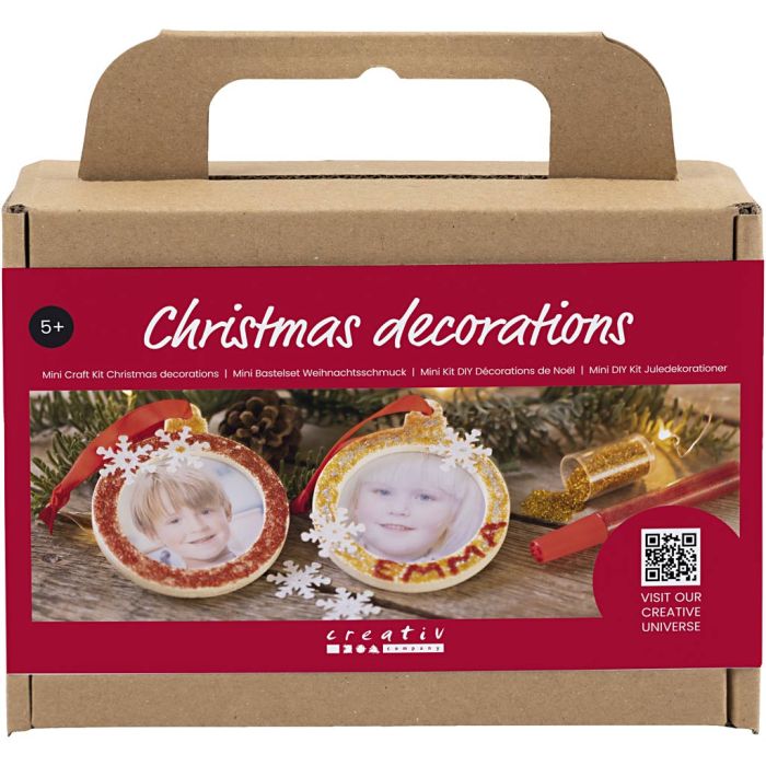Mini Kit DIY Décorations de Noël, Cadres, 1 Pq.