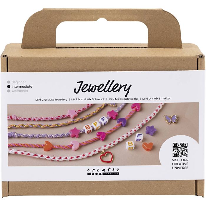Mini Mix Créatif Bijoux, Bijoux d’amitié, 1 Pq.