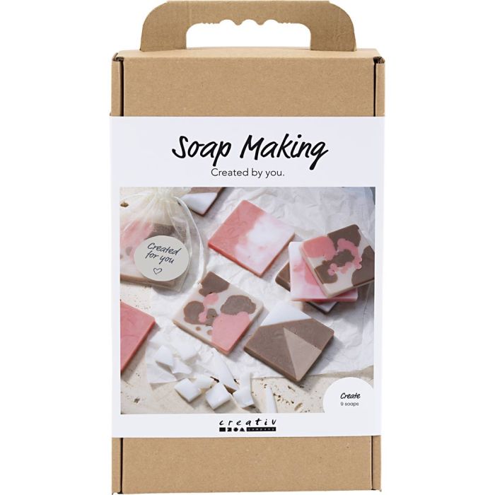 Kit DIY Fabrication de Savon, carrées, 1 Pq.
