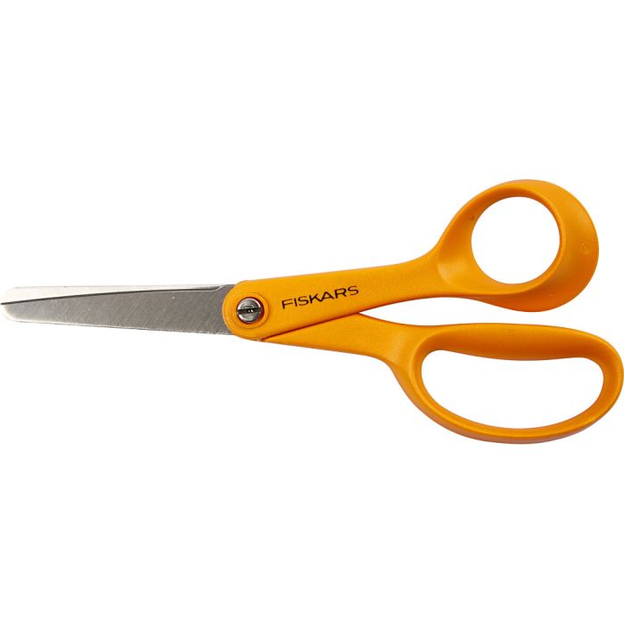 Fiskars Ciseaux pour Enfants, L : 13 cm, droitier, 1 pièce
