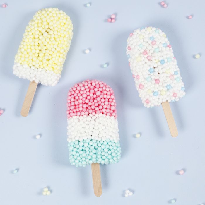 Glaces à l’eau modelées en Foam Clay XL