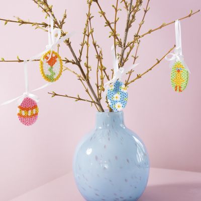 Décoration de Pâques en perles 