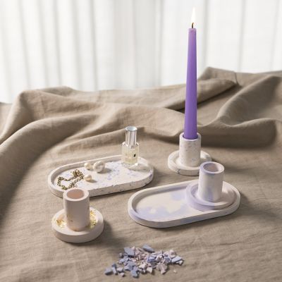 Kit de d&eacute;marrage DIY&nbsp;: Apprenez &agrave; mouler des plateaux et des bougeoirs en r&eacute;sine