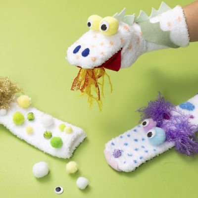 Marionnettes &agrave; chaussettes imaginatives