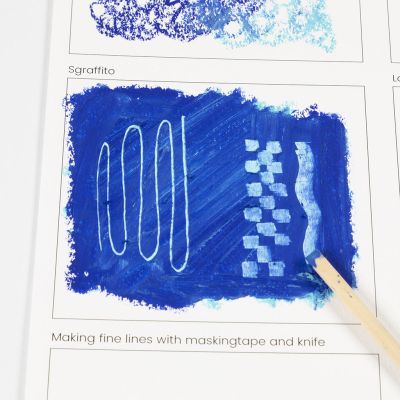 Comment créer un effet sgraffiti avec des pastels à l’huile