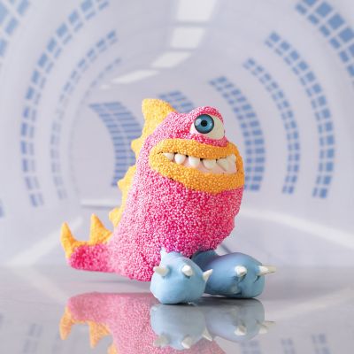 Monstre Freddy en p&acirc;tes Silk Clay&reg; et Foam Clay&reg;