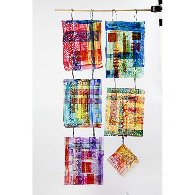 Beaux collages de fen&ecirc;tre carr&eacute;s