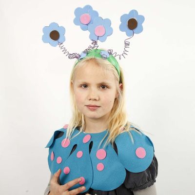 Flower hair band