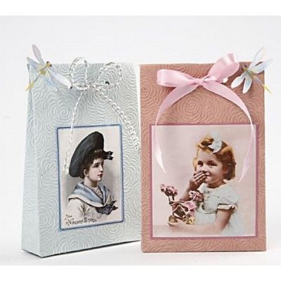 Giftbags made from handmade paper