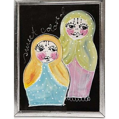 Babushka painting